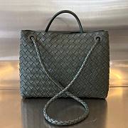 Bottega Veneta Andiamo dark green medium bag - 6