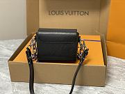 Louis Vuitton Twist Lock XL M22296 Black Leather Bag - 4