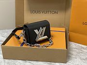 Louis Vuitton Twist Lock XL M22296 Black Leather Bag - 2