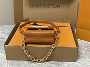 Louis Vuitton Twist Lock XL M22296 Brown Leather Bag - 6