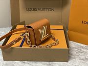 Louis Vuitton Twist Lock XL M22296 Brown Leather Bag - 4