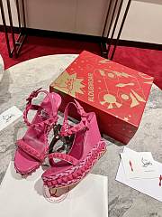 Christian Louboutin Pink 110 Sandals - 4