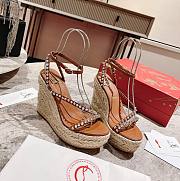 Christian Louboutin Brown 110 Sandals - 1