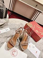 Christian Louboutin Brown 110 Sandals - 4