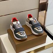 Burberry black check ramsay sneakers 02 - 4