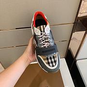 Burberry black check ramsay sneakers 02 - 3