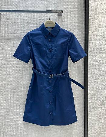 Burberry blue dress