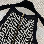 Balmain monogram minidress - 6