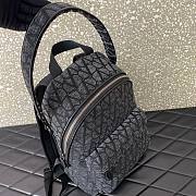 Valentino black iconographe backpack  - 5