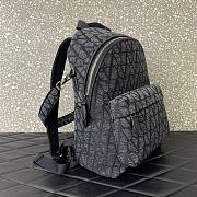 Valentino black iconographe backpack  - 4