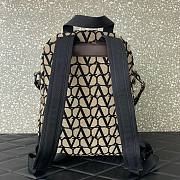 Valentino brown iconographe backpack - 4