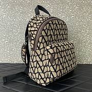 Valentino brown iconographe backpack - 2