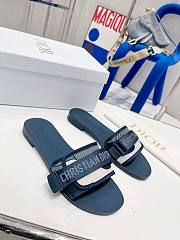 Dior blue slippers 2 - 6