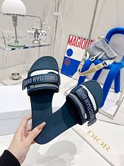 Dior blue slippers 2 - 4