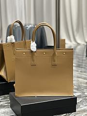 YSL Rive Gauche Smooth Leather Small Tote Bag  - 3