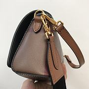 Burberry Check Note Black Shoulder Bag - 4