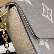 Louis Vuitton Felicie Pochette Dove/Cream Bag - 6