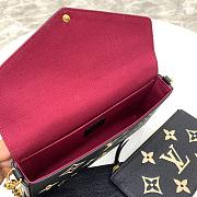 Louis Vuitton Felicie Pochette Black/Cream Bag - 6