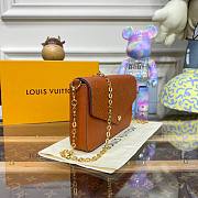 Louis Vuitton Felicie Pochette Brown Bag - 2