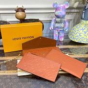 Louis Vuitton Felicie Pochette Brown Bag - 5