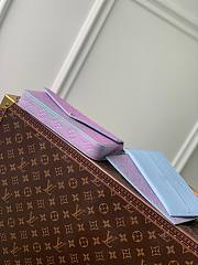 Louis Vuitton Felicie Pochette Purple Bag - 6