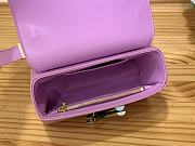 Louis Vuitton Twist MM M22028 Colorful Hardware Pink Bag - 4