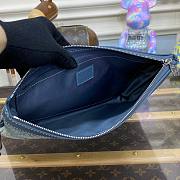 Louis Vuitton New Pochette To-Go Denim Pouch - 4