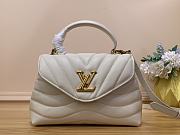 Louis Vuitton Hold Me New Wave White Leather M21720 Bag - 1