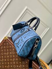 Louis Vuitton Keepall Bandoulière 35 M22573 Blue Bag - 2