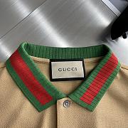 Gucci Polo shirt ( Beige / White) - 3