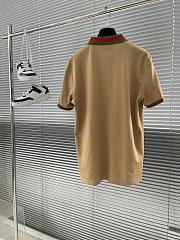 Gucci Polo shirt ( Beige / White) - 4