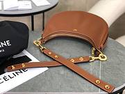 Celine Ava Tan Calfskin Leather Bag - 6