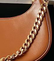 Celine Ava Tan Calfskin Leather Chain Bag - 4