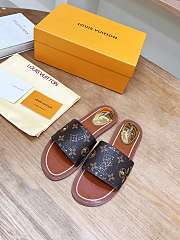 Louis Vuitton Monogram Lock It Flat Mules - 4