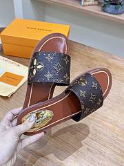 Louis Vuitton Monogram Lock It Flat Mules - 5