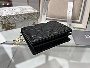 Dior black short wallet  - 2