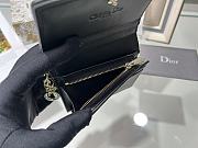 Dior black short wallet  - 4