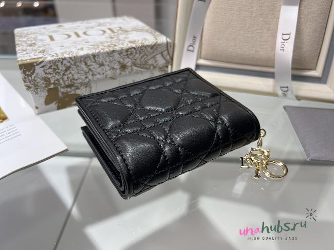 Dior black short wallet  - 1