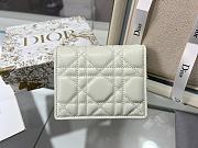 Dior white short wallet  - 3