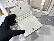 Dior white short wallet  - 2