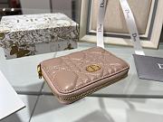 Dior beige short zipper wallet - 5