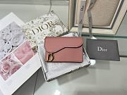 Dior pink short wallet - 1