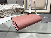 Dior pink short wallet - 5