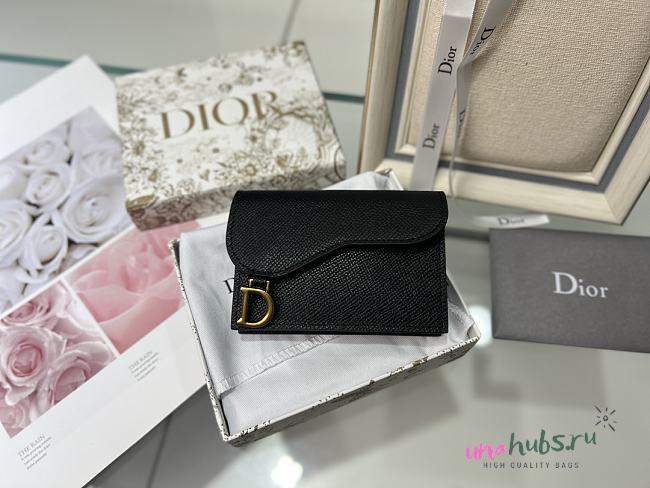 Dior black short wallet 03 - 1