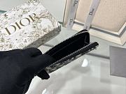 Dior monogram zipper wallet - 3