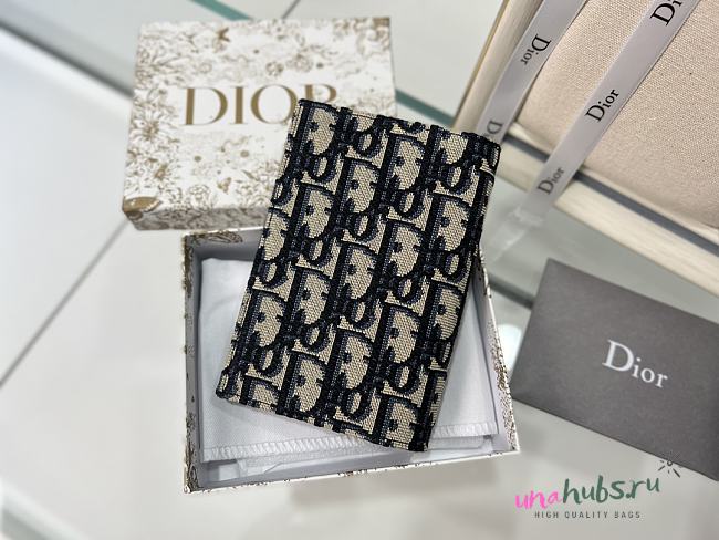 Dior monogram passport holder - 1