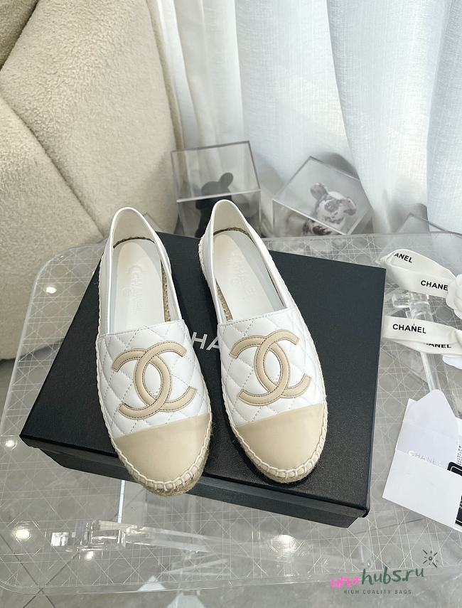 Chanel Espadrilles white beige - 1