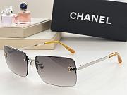 Chanel Rimless Clear sunglasses （ 5 colors） - 6