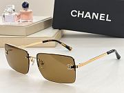 Chanel Rimless Clear sunglasses （ 5 colors） - 4