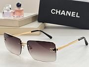 Chanel Rimless Clear sunglasses （ 5 colors） - 3